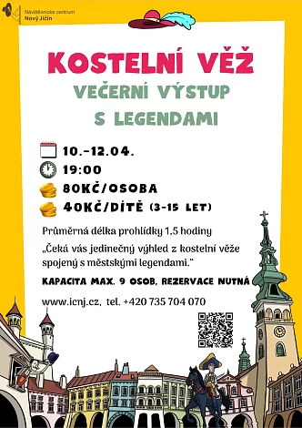 Kostelní věž - večerní výstup s&nbsp;legendami